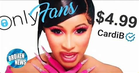 cardi b only fans nudes|Cardi B